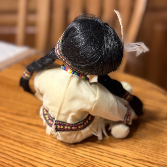 Sleeping Native Girl and her drum - Picture 3 of 11